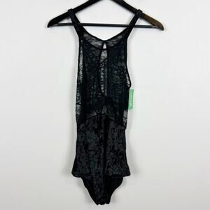Honeydew Intimates Noelle Bodysuit in Black Size Medium